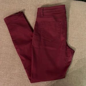 d.jeans , burgundy color
